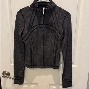 lululemon athletica Cropped Define Jacket Size 4 Herringbone